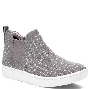 SKECHERS size 8.5 Arch Fit Cup slip on stretch booties women shoes sneakers gray